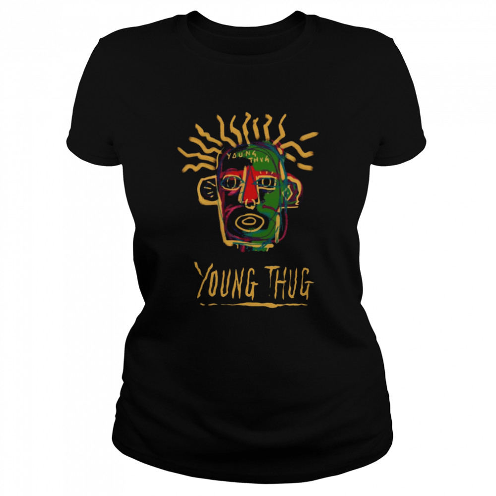 Artwork Young Thug Old English shirt Classic Women's T-shirt