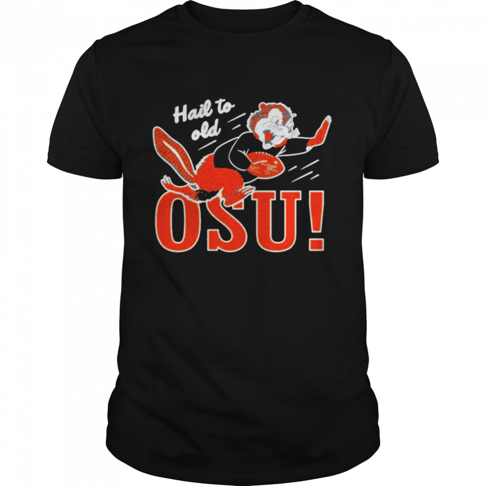 Hail to old OSU football beaver shirt