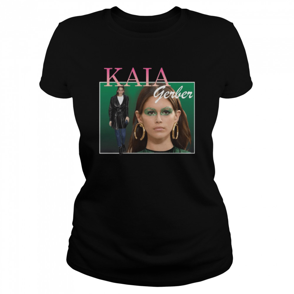 Kaia Gerber 90′ Icon Style shirt Classic Women's T-shirt