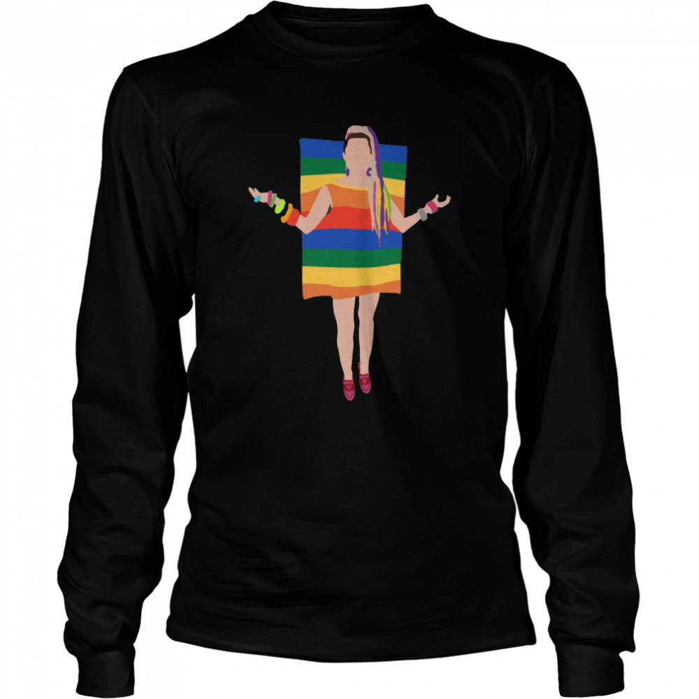 LGBT Miley Cyrus Rainbow shirt Long Sleeved T-shirt