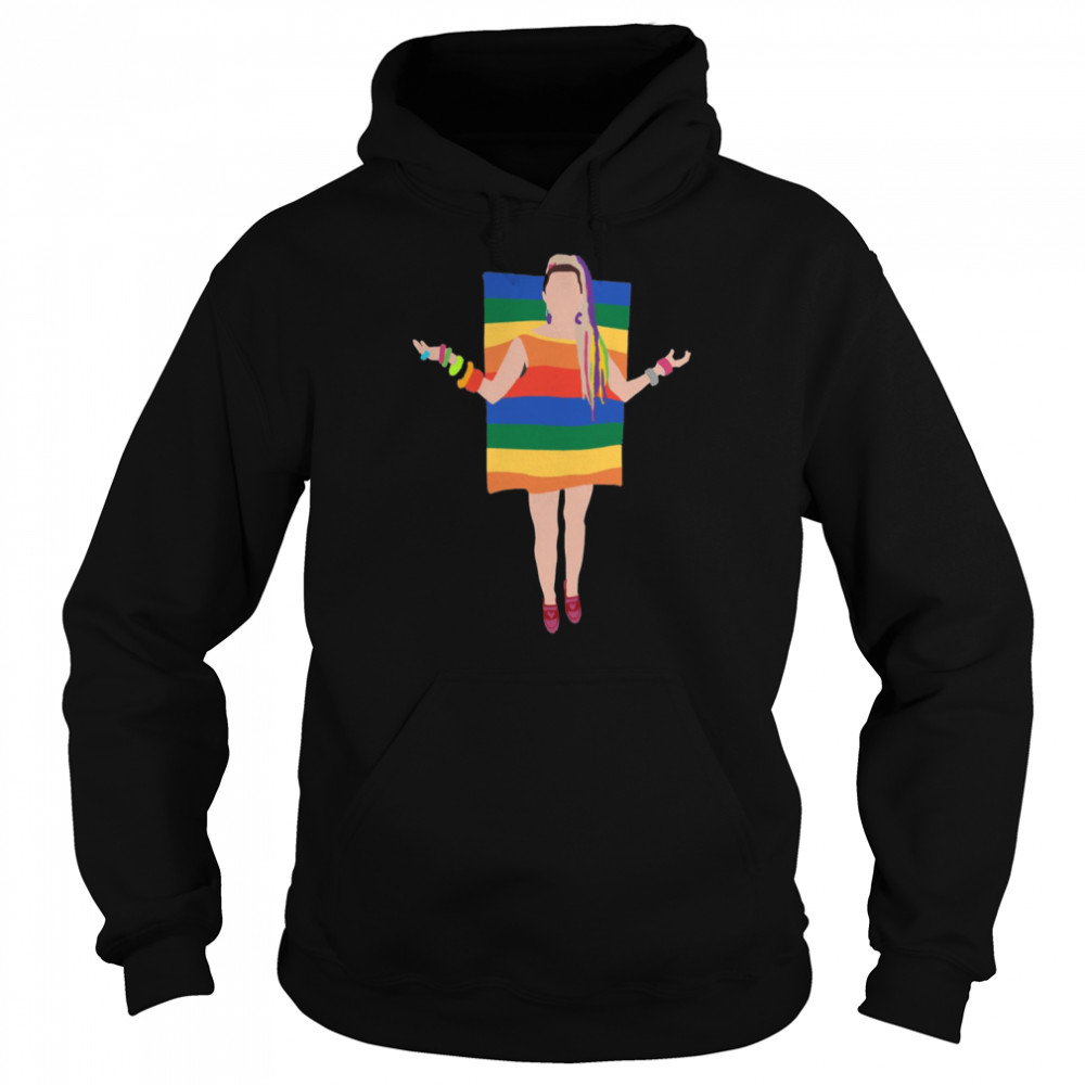 LGBT Miley Cyrus Rainbow shirt Unisex Hoodie