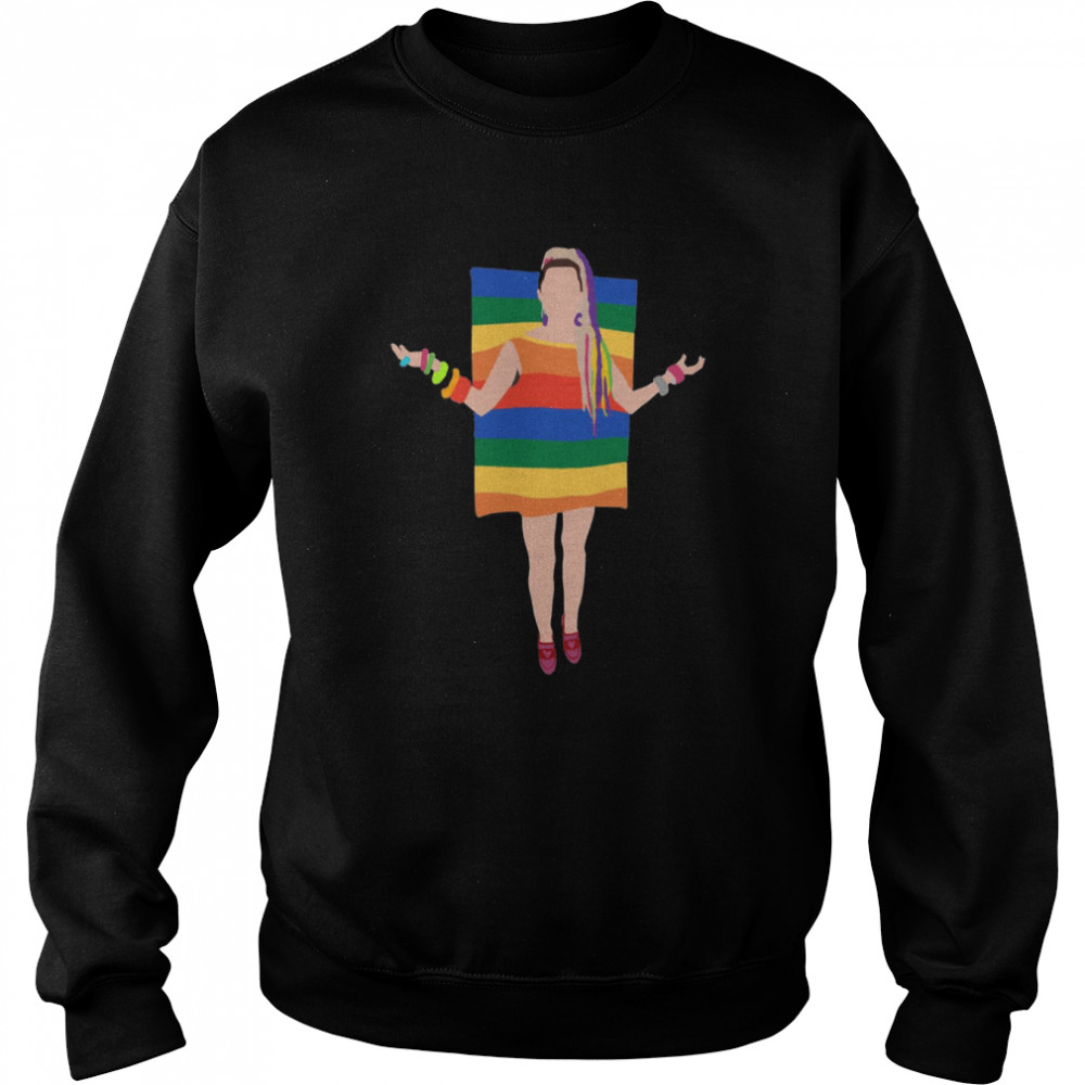 LGBT Miley Cyrus Rainbow shirt Unisex Sweatshirt