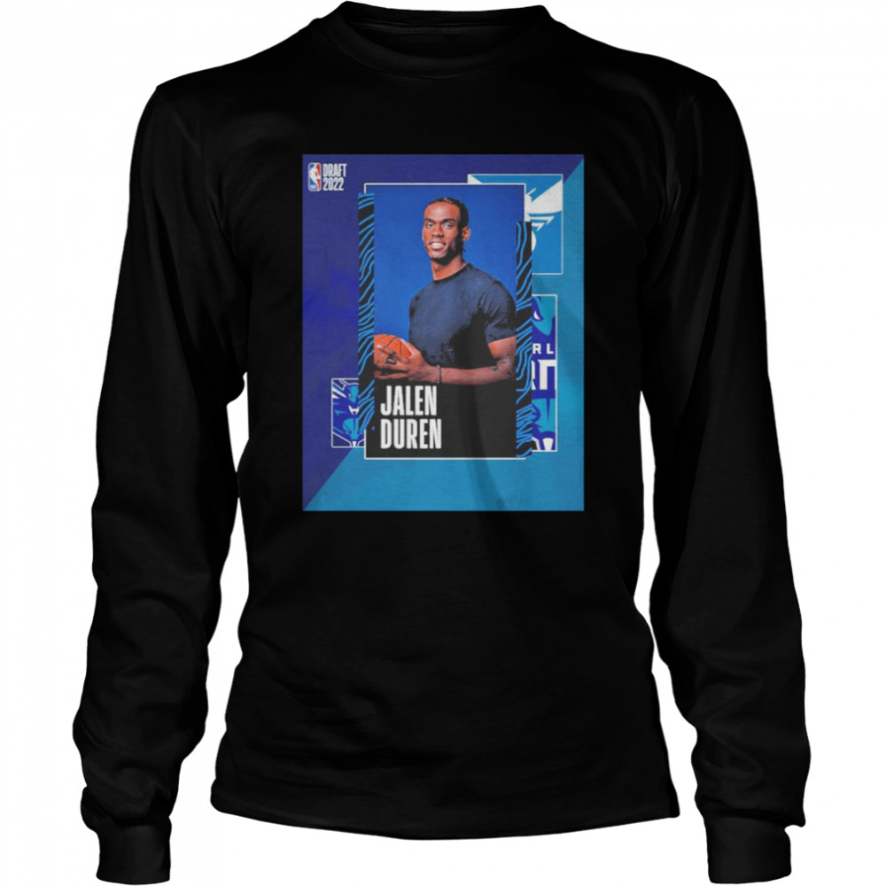 NBA Draft 2022 Jalen Duren  Long Sleeved T-shirt