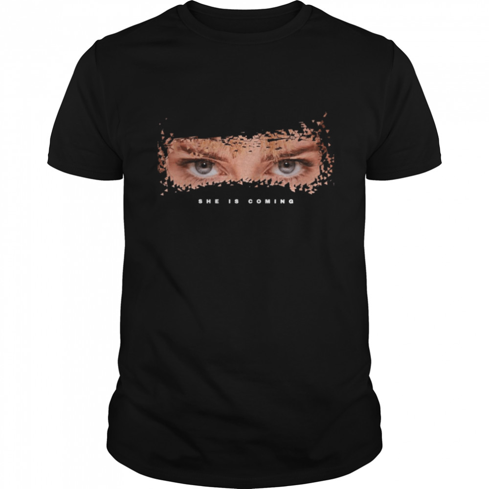 She Is Coming Miley Cyrus Eyes shirt