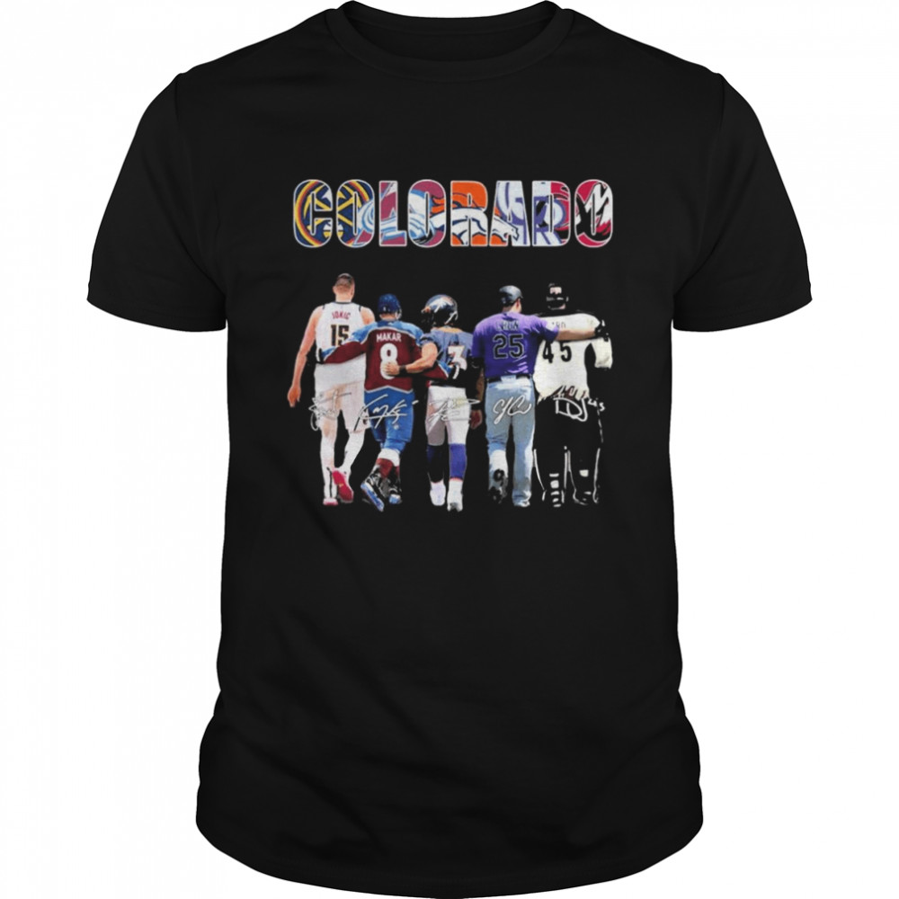 The Colorado Sports Teams Players 2022 Shirt