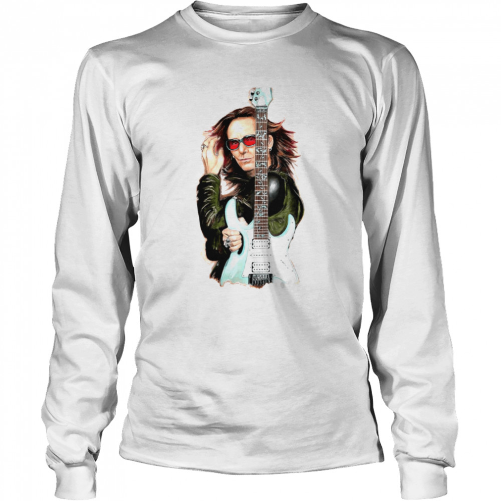 The Guitar And Steve Vai shirt Long Sleeved T-shirt