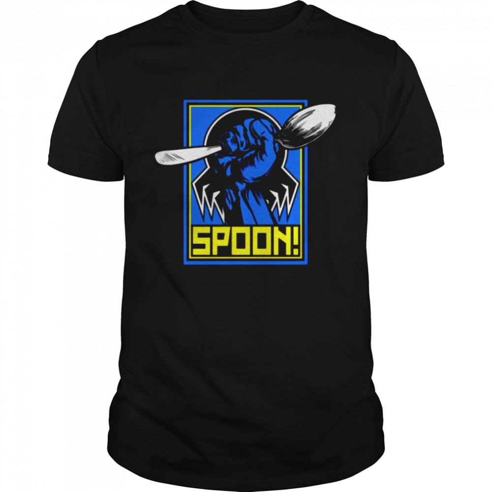 The Spoon Guy Cartoon The Tick shirt