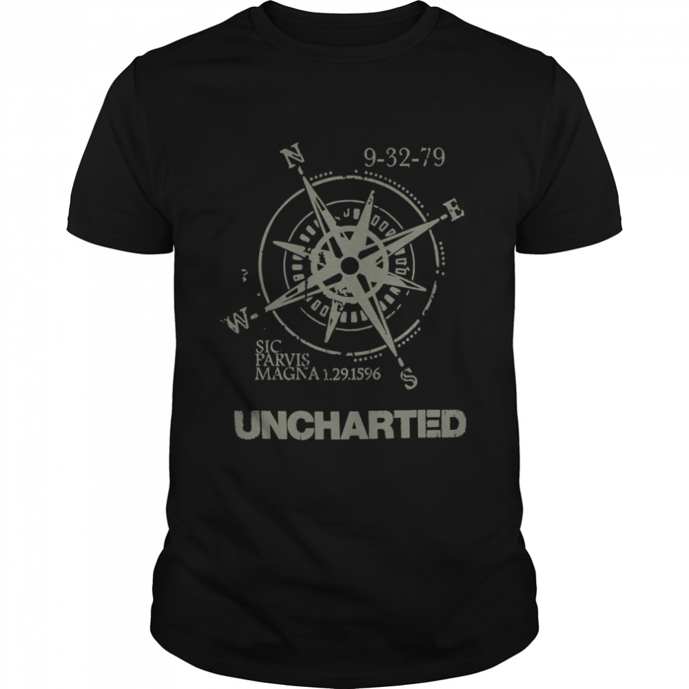 Uncharted Sic Parvis Magna shirt