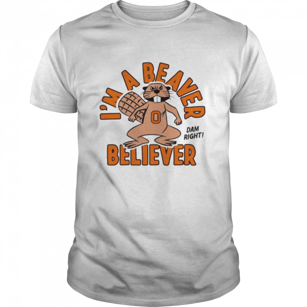 Vintage OSU i’m a beaver believer shirt