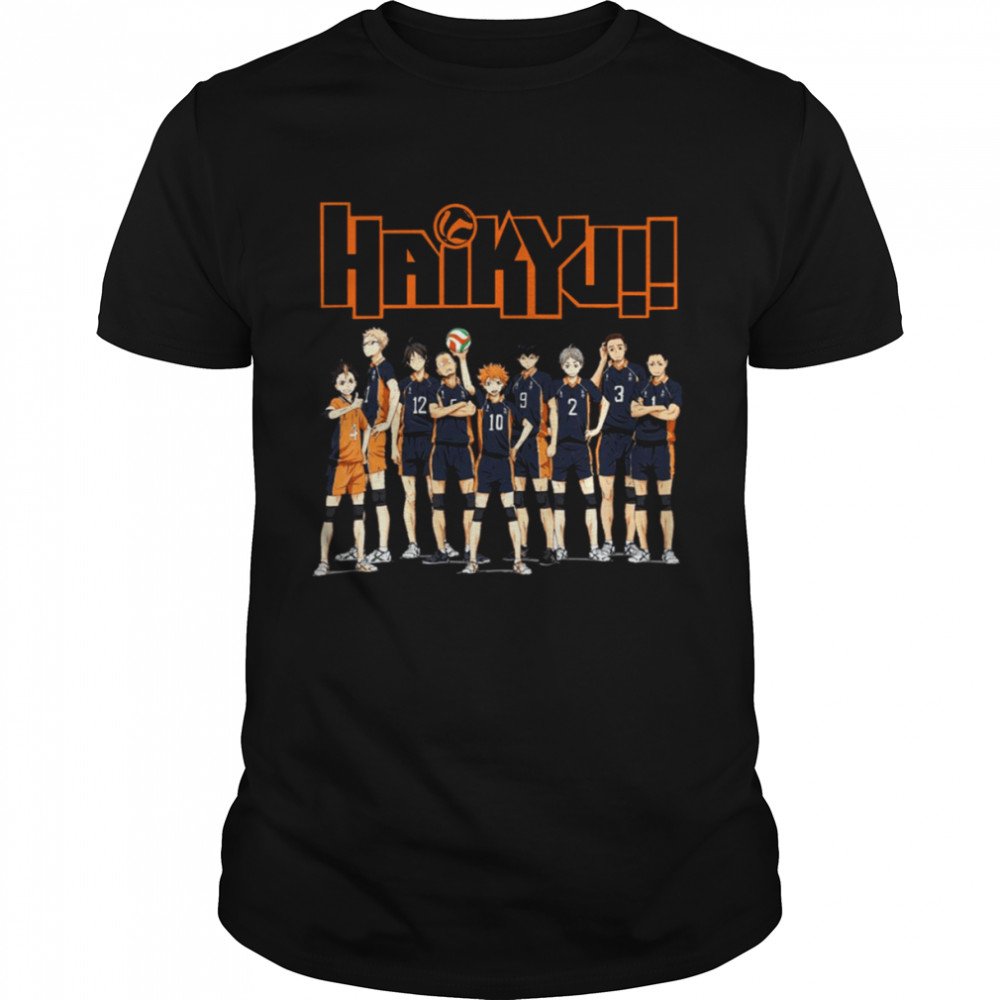 Volleyball Anime Haikyuu Characters shirt