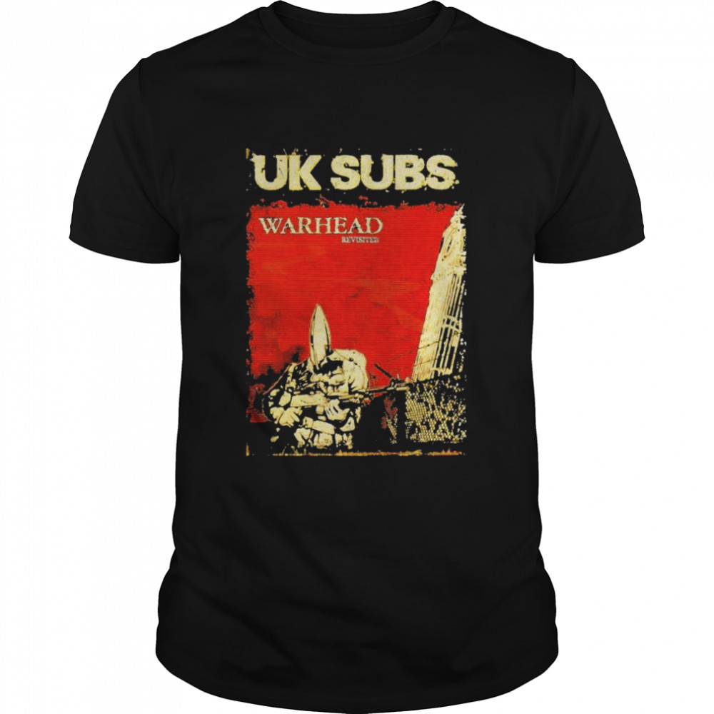 Warhead revisited uk subs band shirt