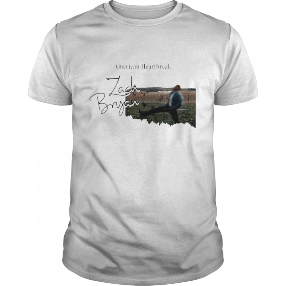 Zach Bryan American Heartbreak Country Music Shirt