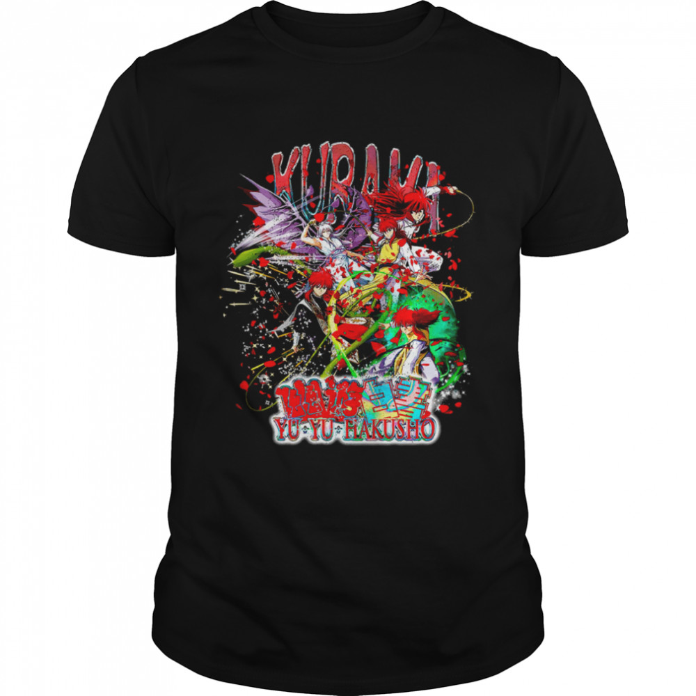 90s Vintage Kurama Homage Yu Yu Hakusho shirt