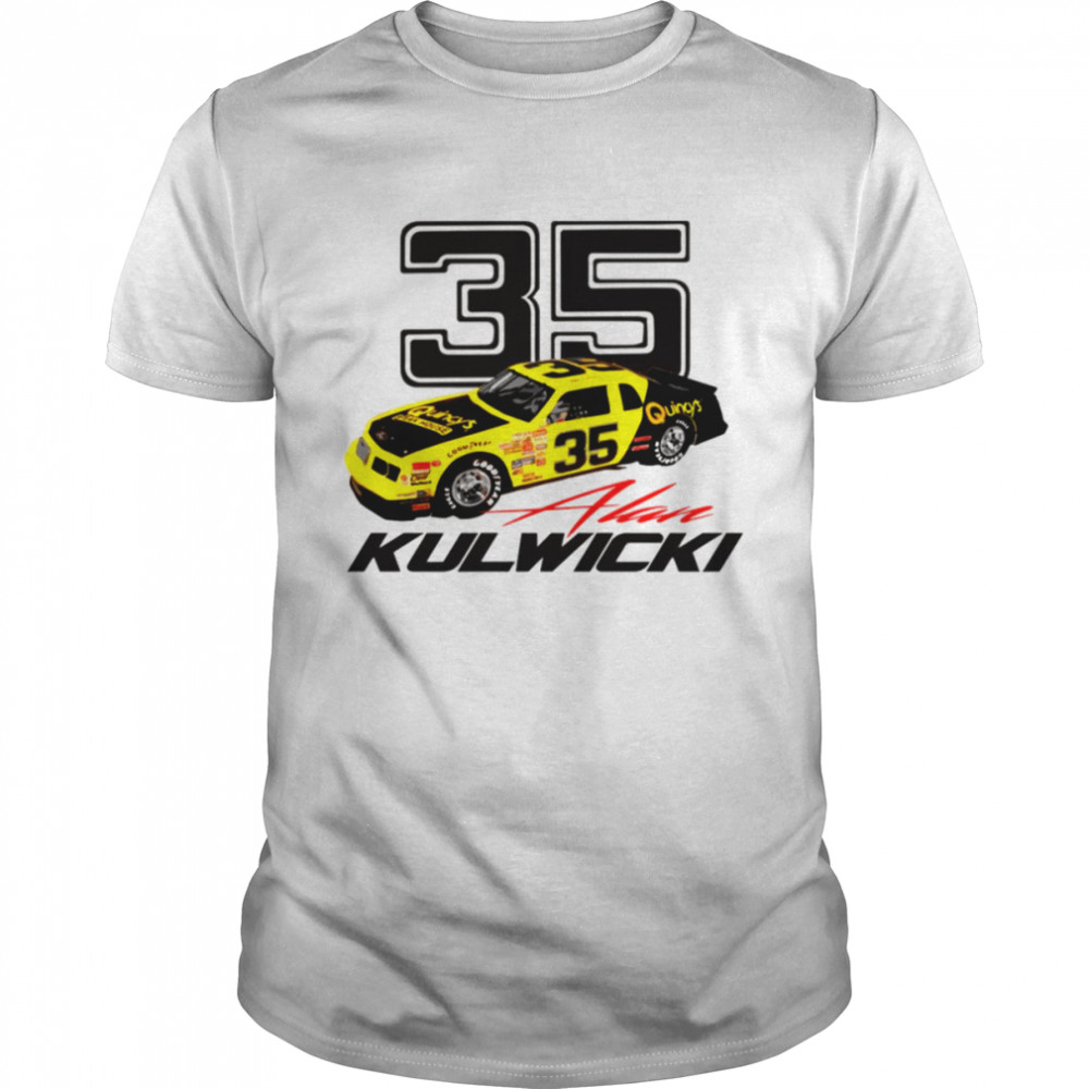 Alan Kulwicki 1987 Retro Nascar Car Racing shirt