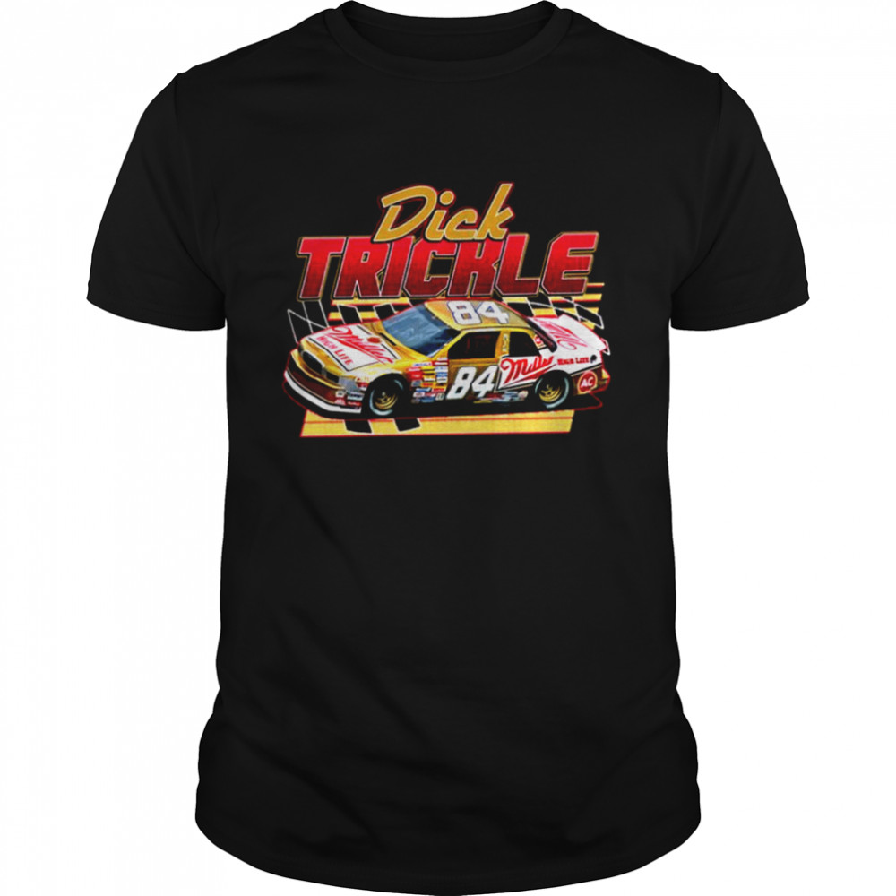 Driver 80s Style Retro Car Racing Dick Trickle shirt