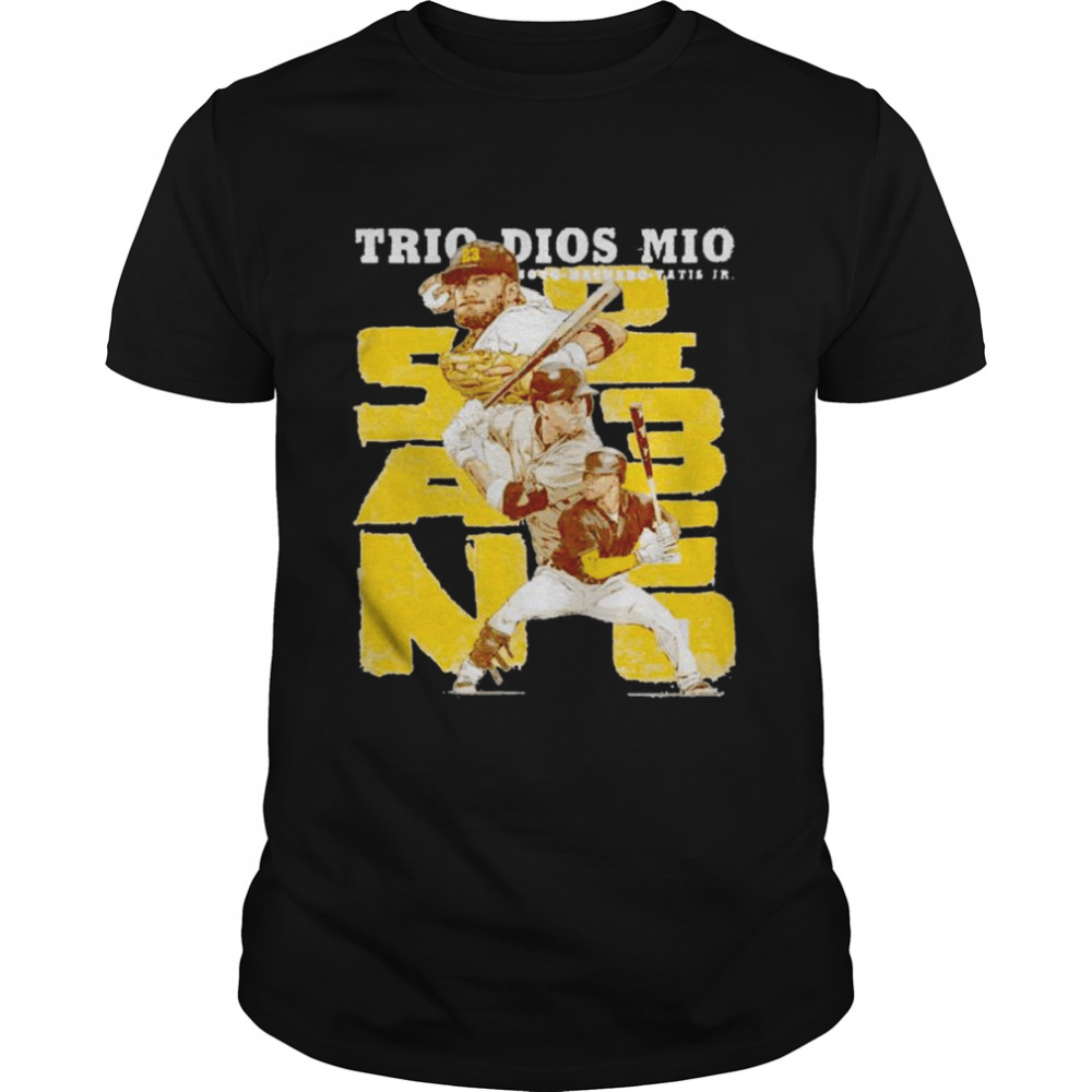 Juan Soto Manny Machado & Fernando Tatis Jr. San Diego Trio shirt