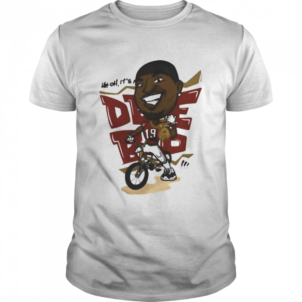 San Francisco 49Ers Uh Oh It’s Deebo Ride Bicycle Tee Shirt