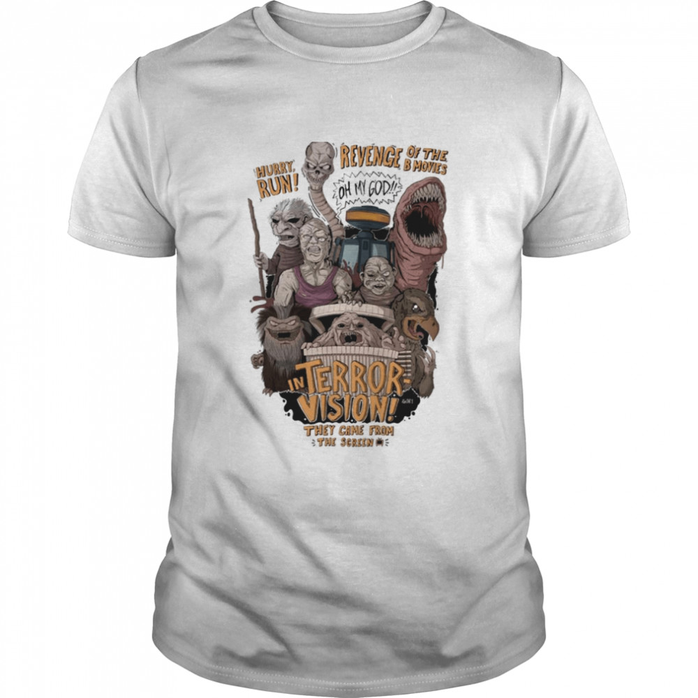 Terror Vision Retro Design Cartoon shirt