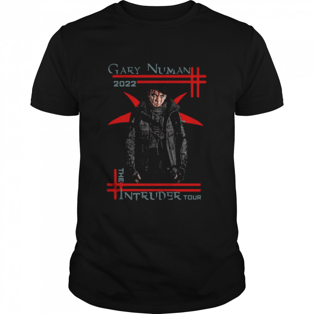 The Intruder Tour 2022 Gary Numan shirt