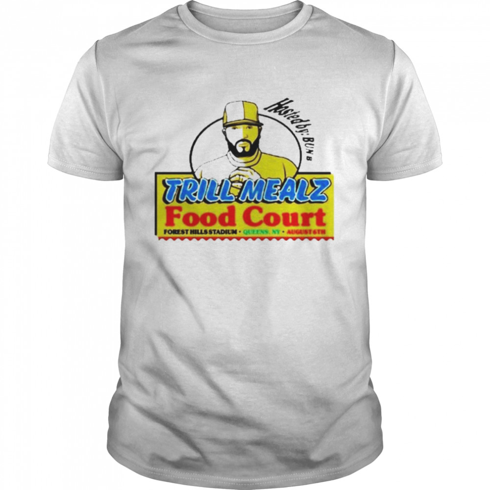 The rock the bell festival bun b bun b’s trill mealz food court shirt