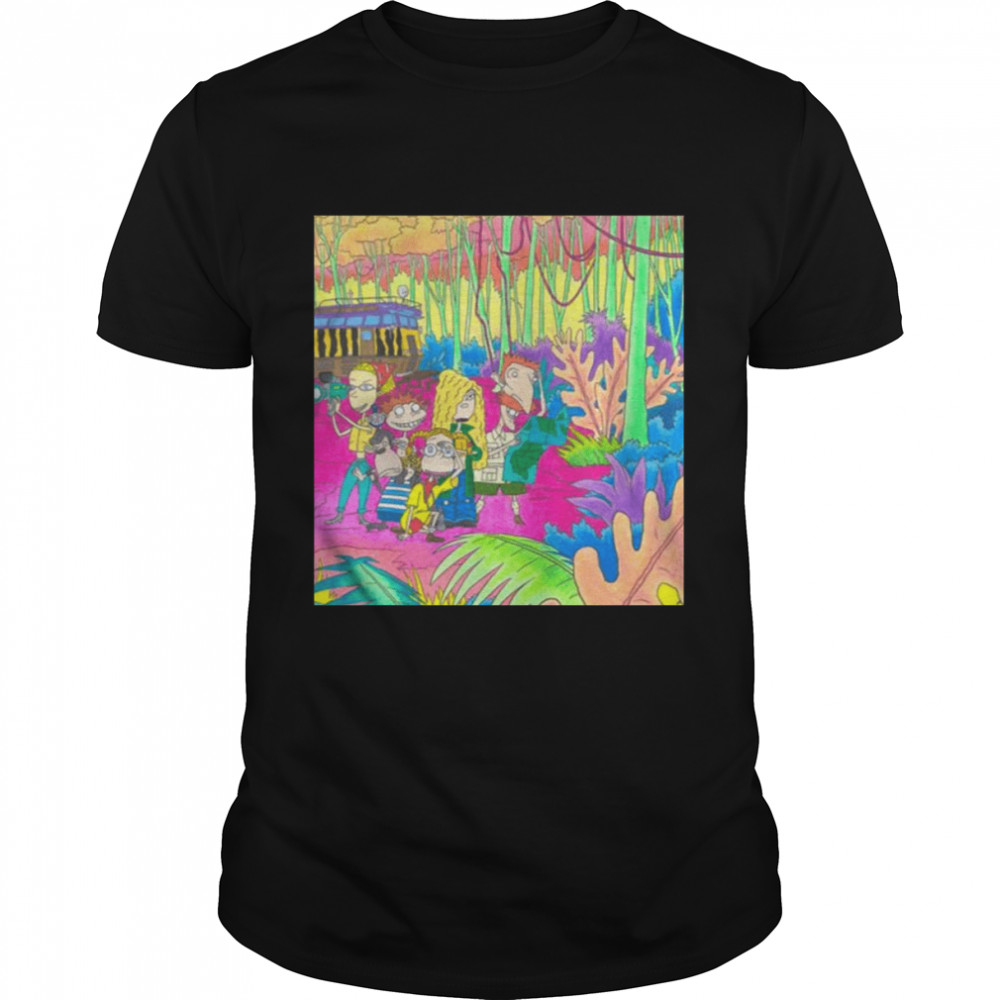 Wild Thornberrys Nickelodeon Trippy Forest The Wild Thornberrys shirt