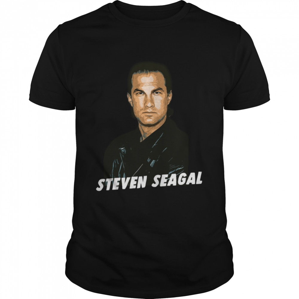 Actor Steven Seagal shirt