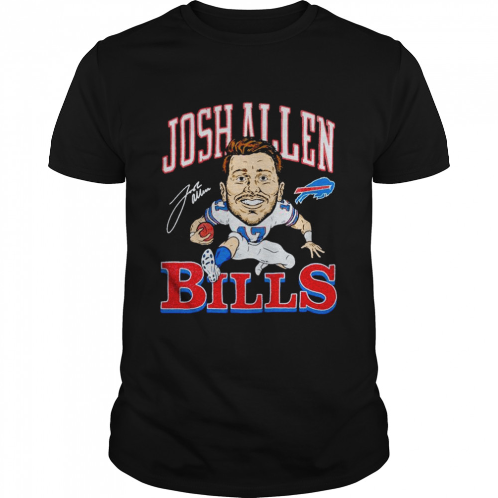 Buffalo Bills Josh Allen signature shirt