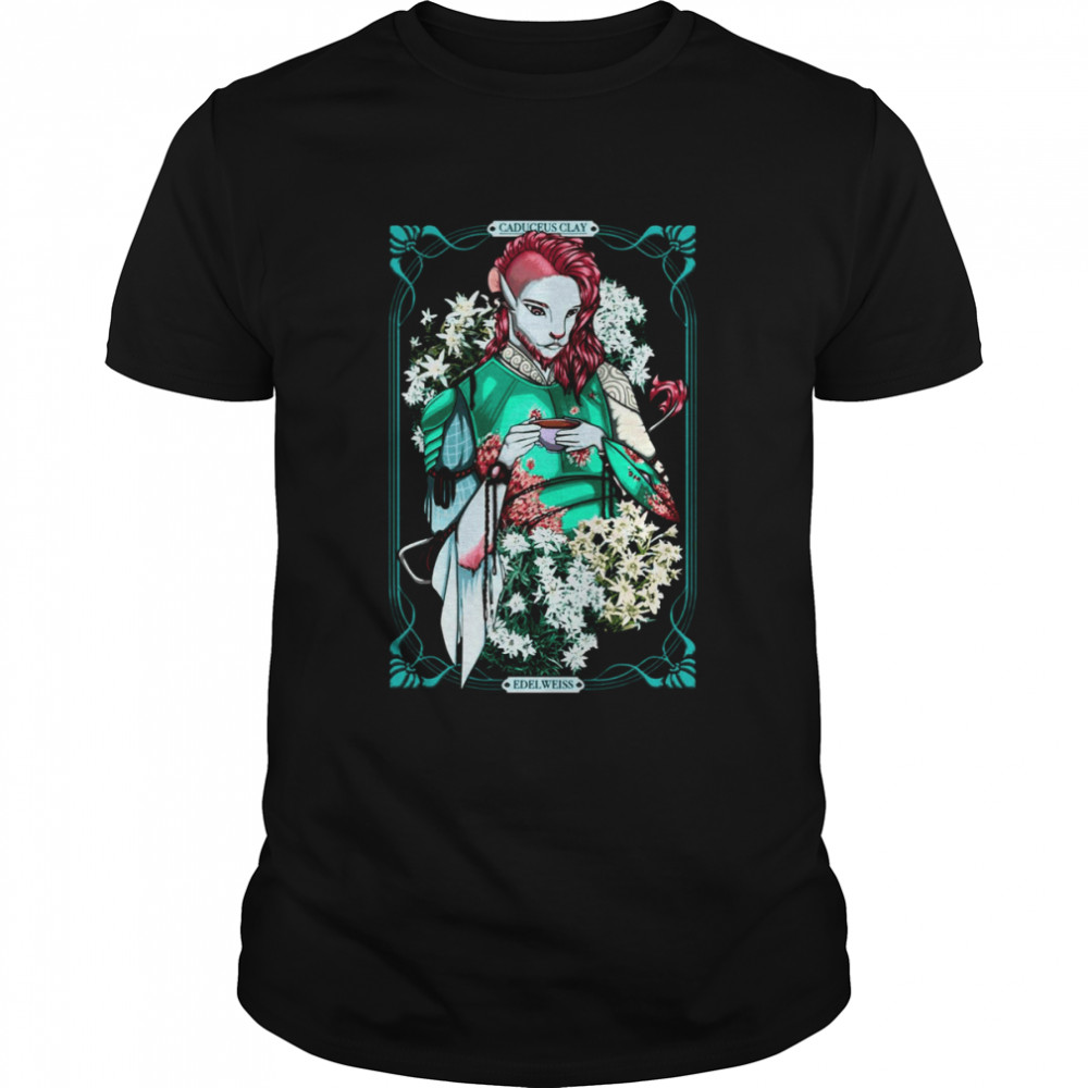 Caduceus Clay Edelweiss shirt