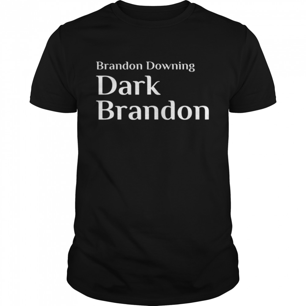 Dark brandon saving america political biden supporters shirt