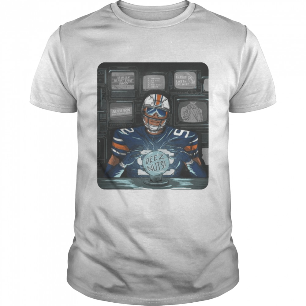 Deez Nuts Marquis Burks Auburn football shirt