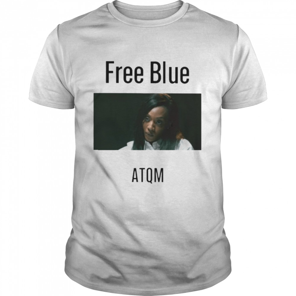 Frees blue atqm shirt