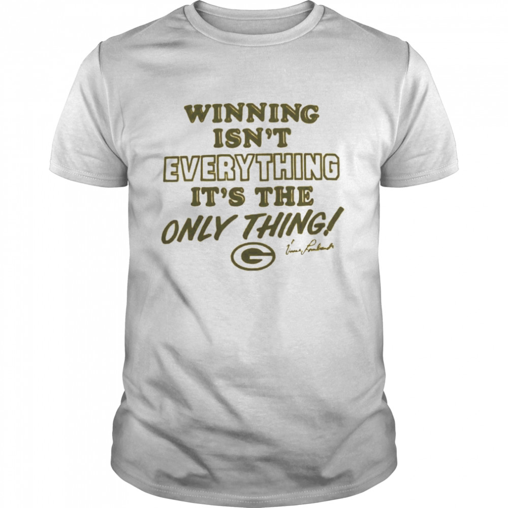 Green Bay Packers winning isn’t everything shirt