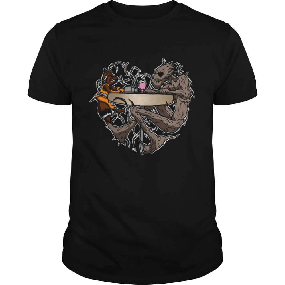 Guardians Heart Groot Guardians of the Galaxy shirt