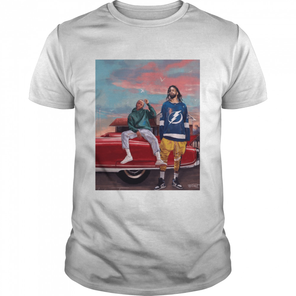 J Cole And Kendrick Lamar Cole X Kung Fu Kenny Team T-Shirt