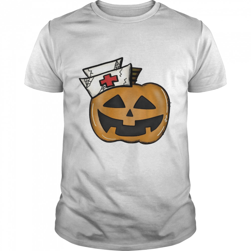 Nurse Nursing Nurse Fall Nurse Nursing Halloween T-Shirt