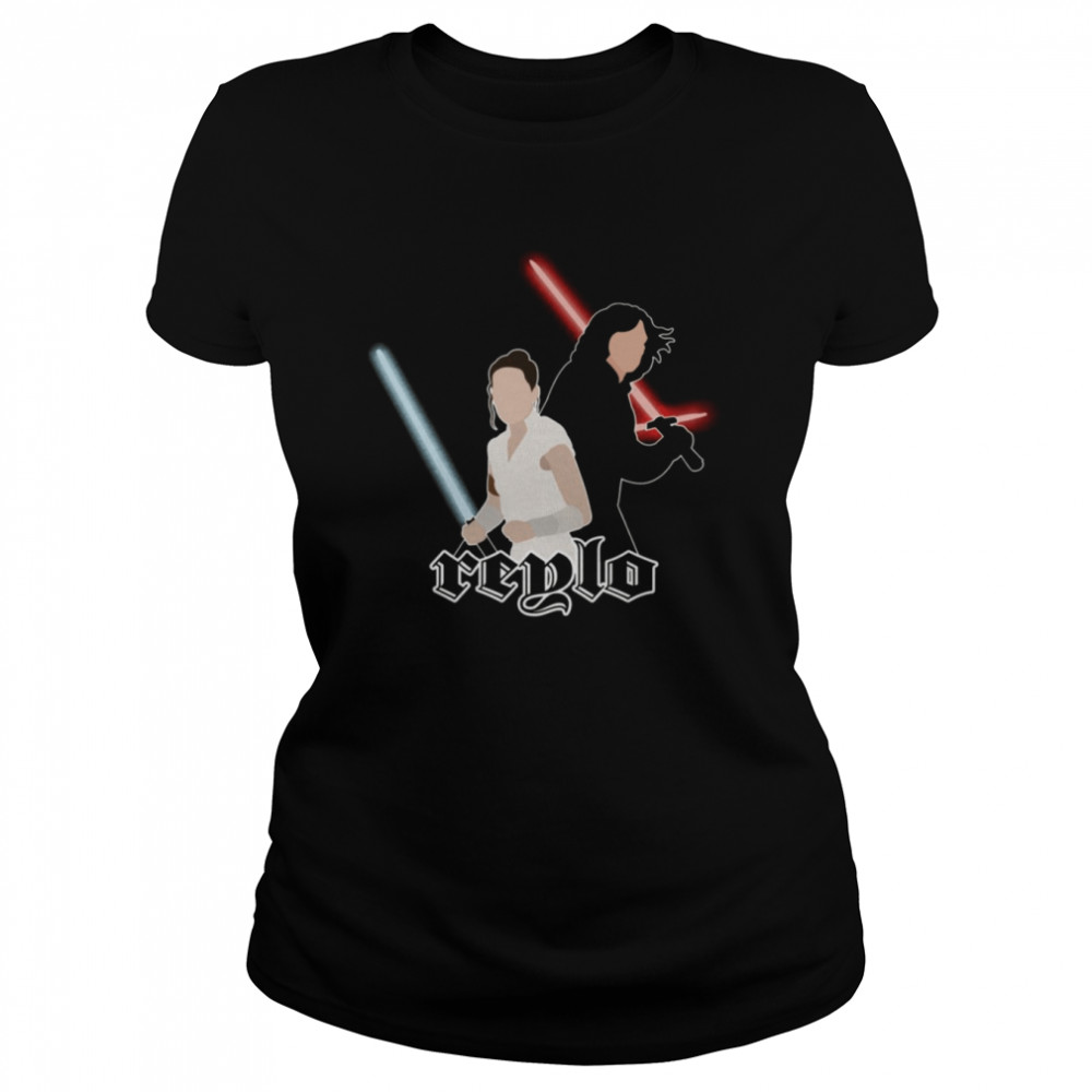 Reylo Dyad Star Wars Minimalist shirt Classic Women's T-shirt