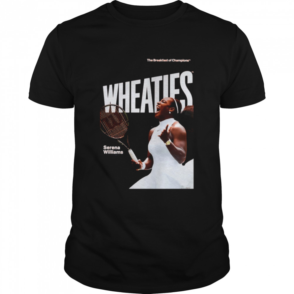 Serena Williams Wheaties Tennis Player shirt