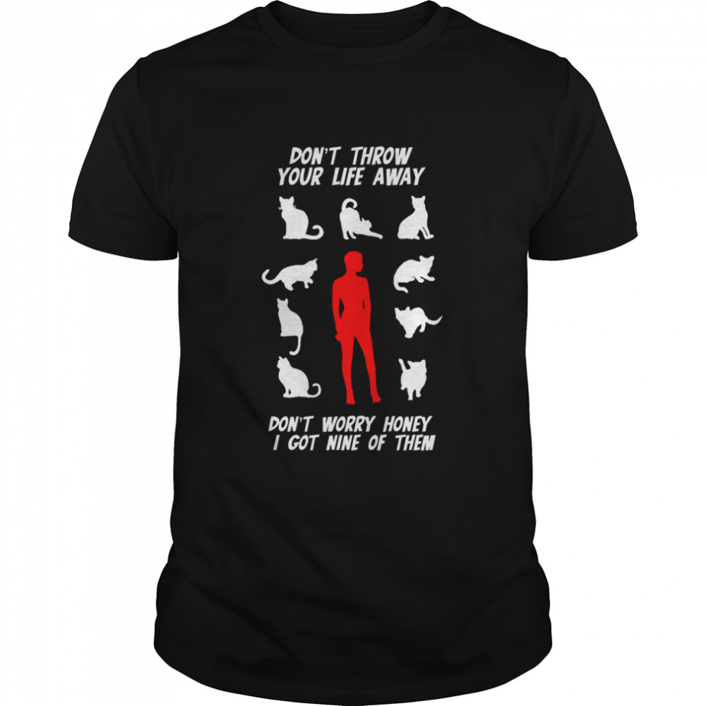 She Got Nine Lives Cat Girl shirt