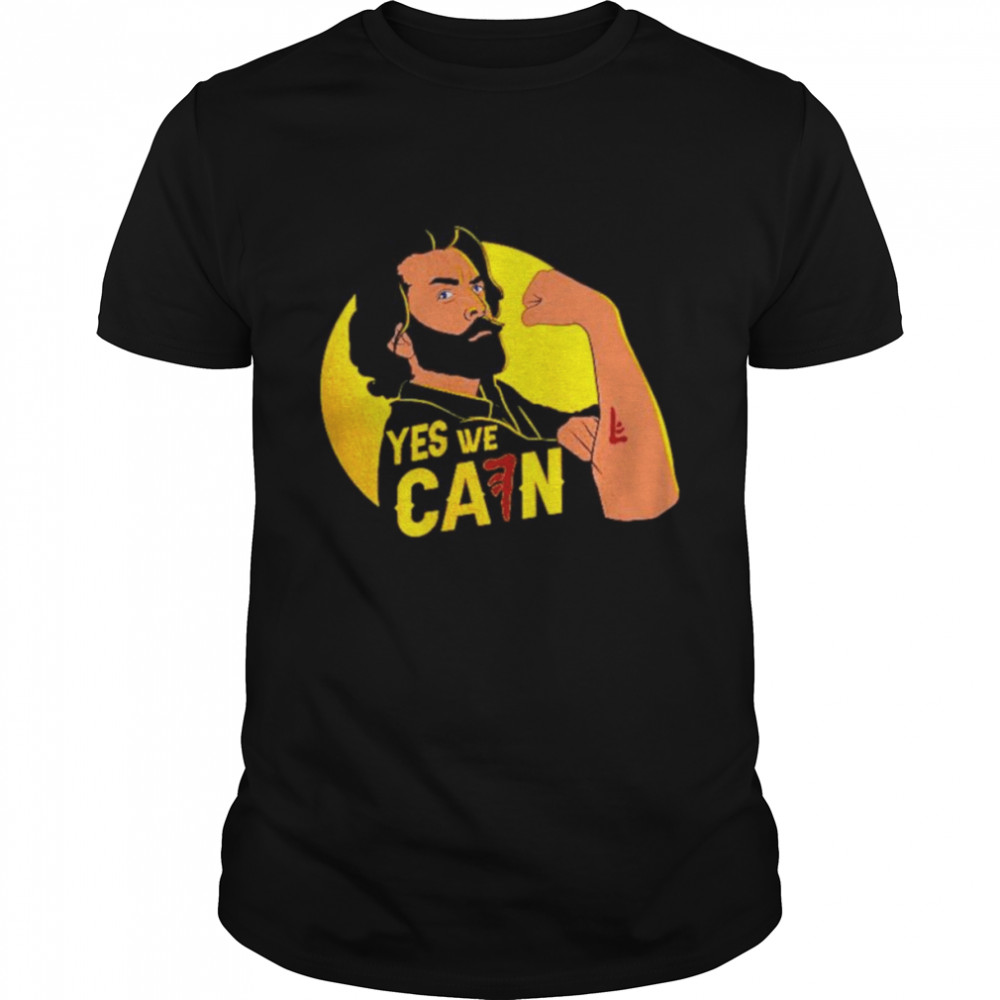 Tim Omundson’s yes we cain shirt