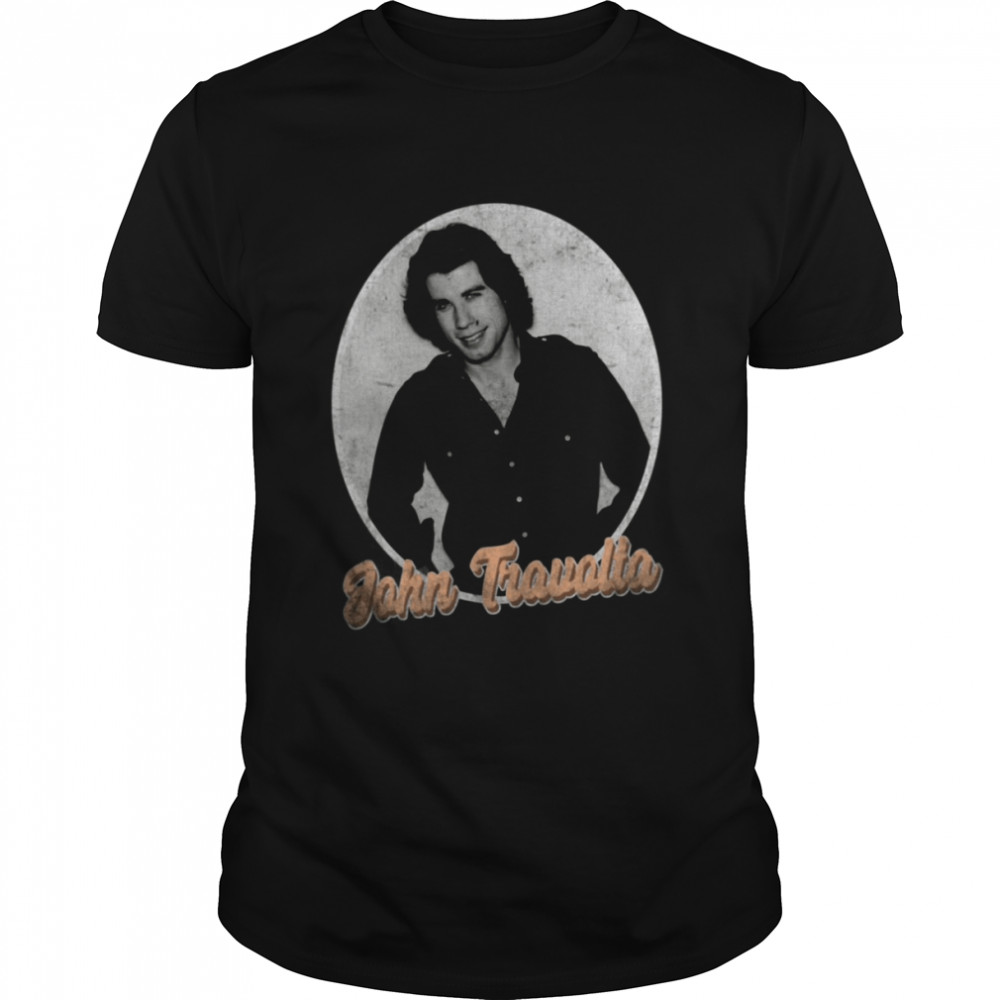 Young John Travolta shirt