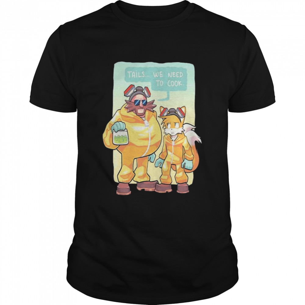 Breakingbad x sonic fan art shirt