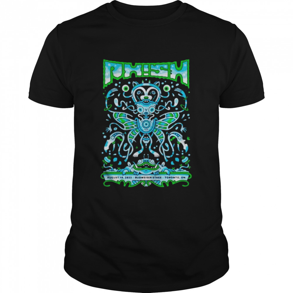 Phish Toronto on event shirt