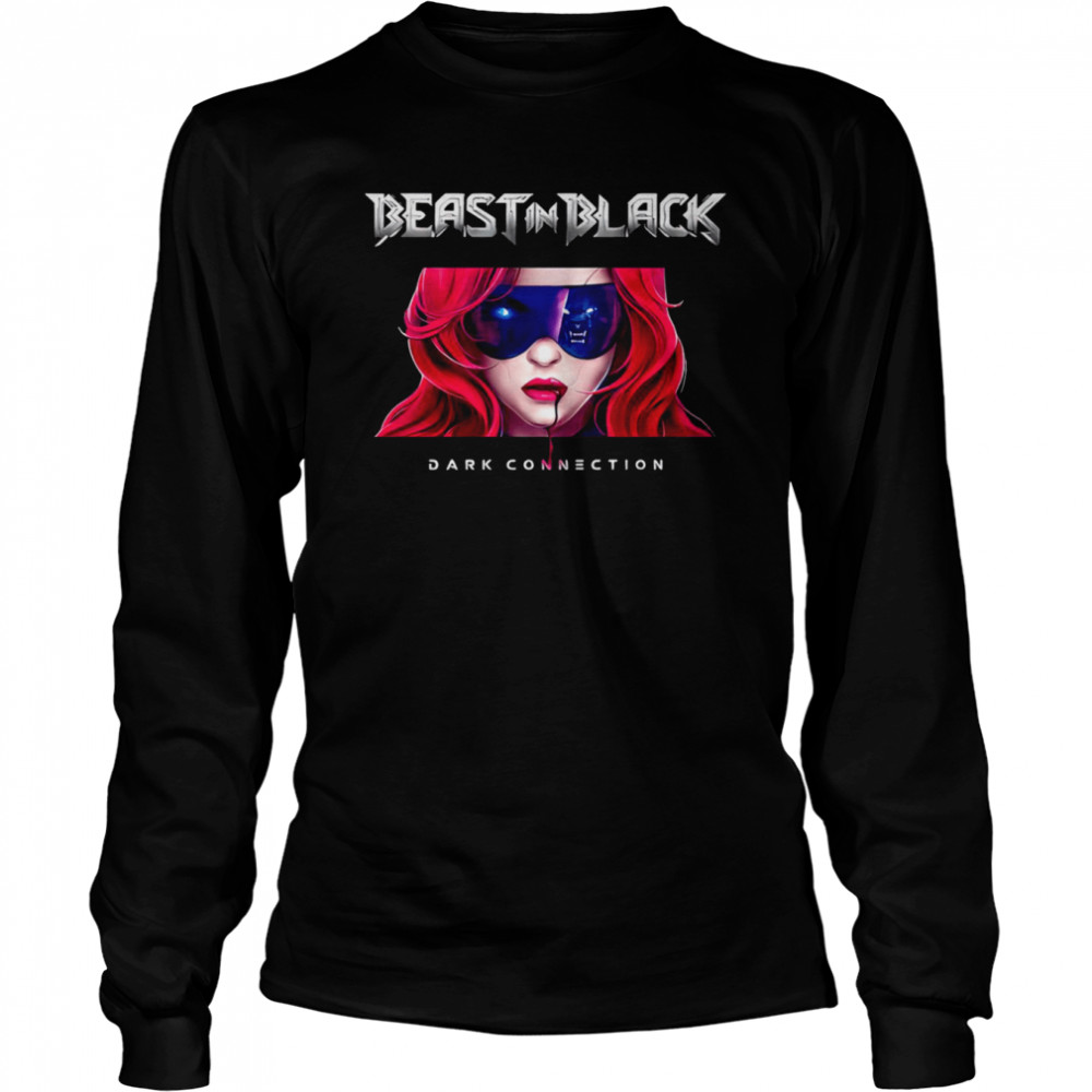 Dark Connection Beautiful Red Hair Beast In Black shirt Long Sleeved T-shirt
