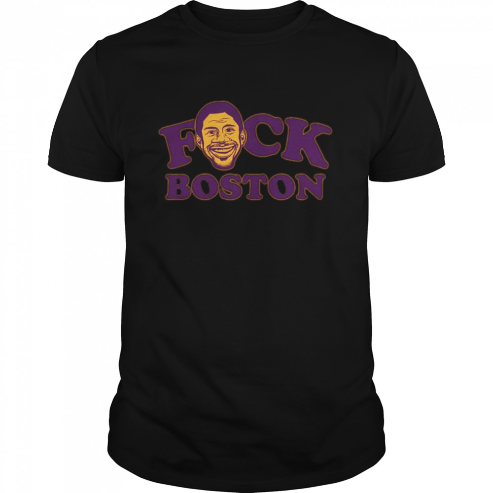 F Boston Los Angeles Basketball Shirt
