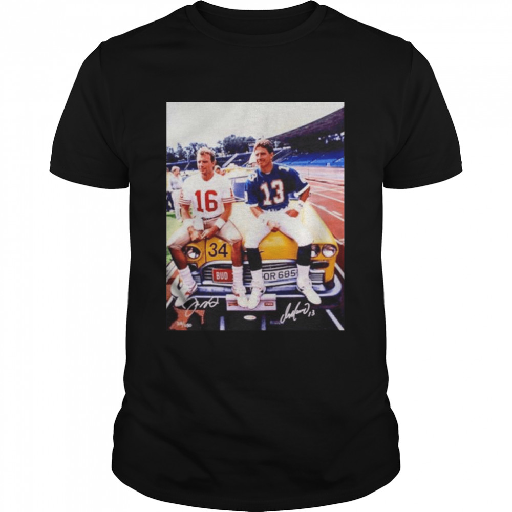 Joe Montana And Dan Marino shirt