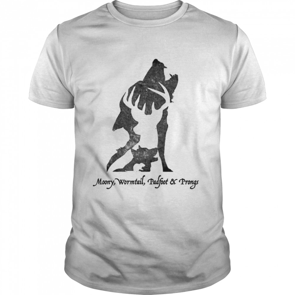 Marauders Moony Wormtail Padfoot & Prongs shirt Classic Men's T-shirt