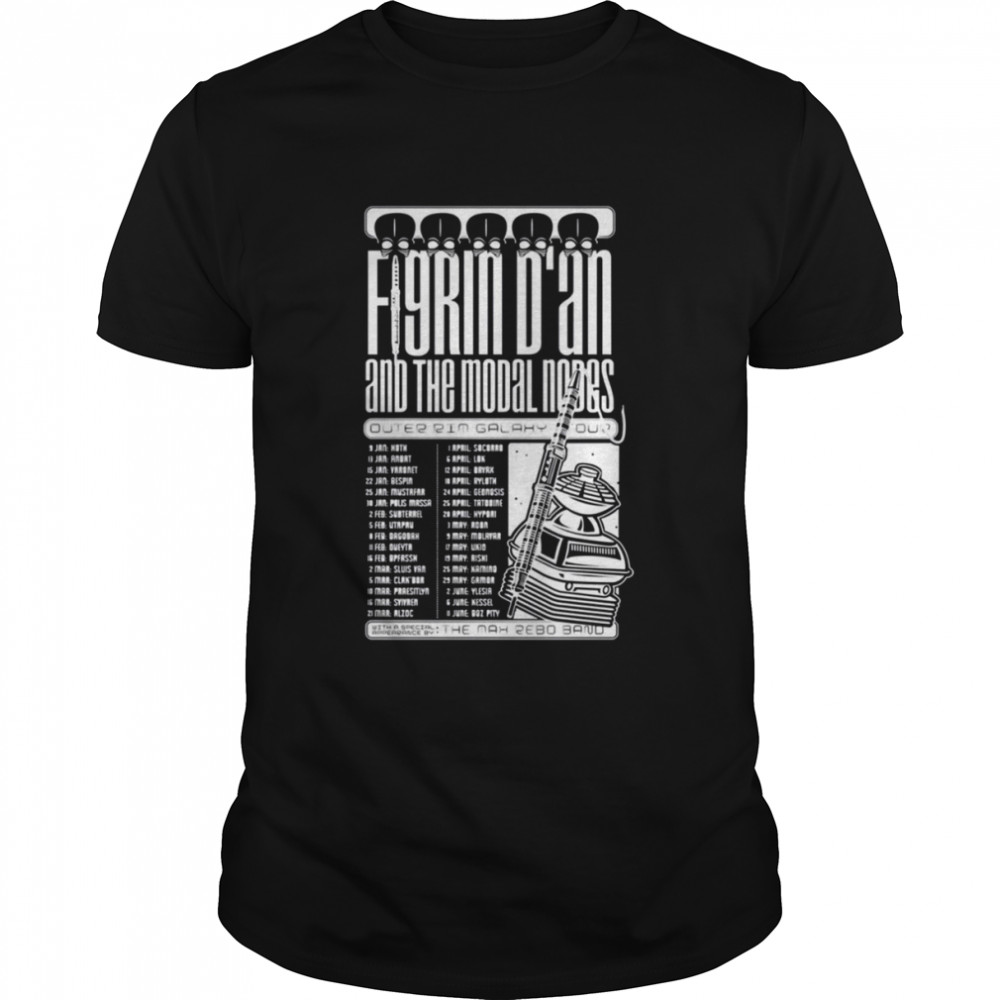 Poster Outer Rim Galaxy Tour Figrin D’an And The Modal Nodes shirt