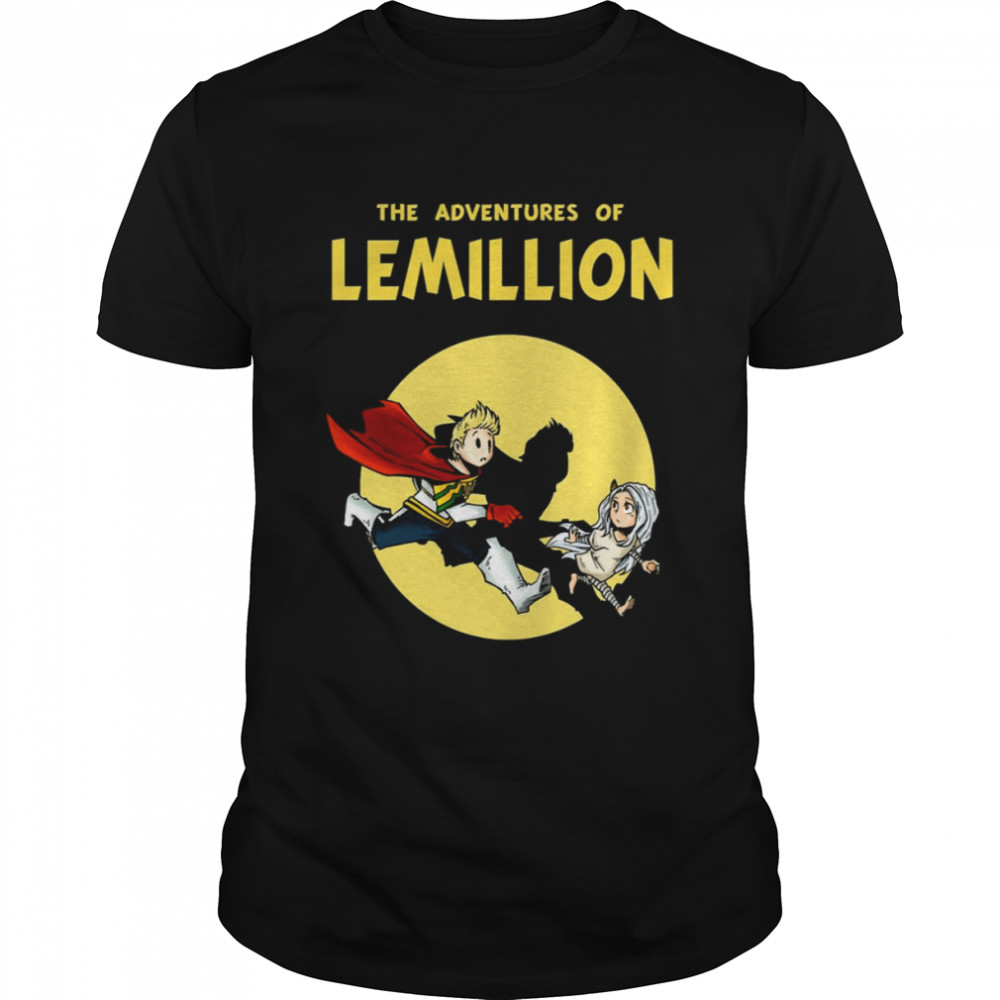 The Adventures Of Lemillion The Adventures Of Tintin My Hero Academia shirt Classic Men's T-shirt