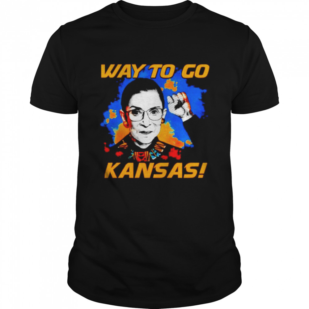 Way to go Kansas Ruth Bader Ginsburg shirt Classic Men's T-shirt