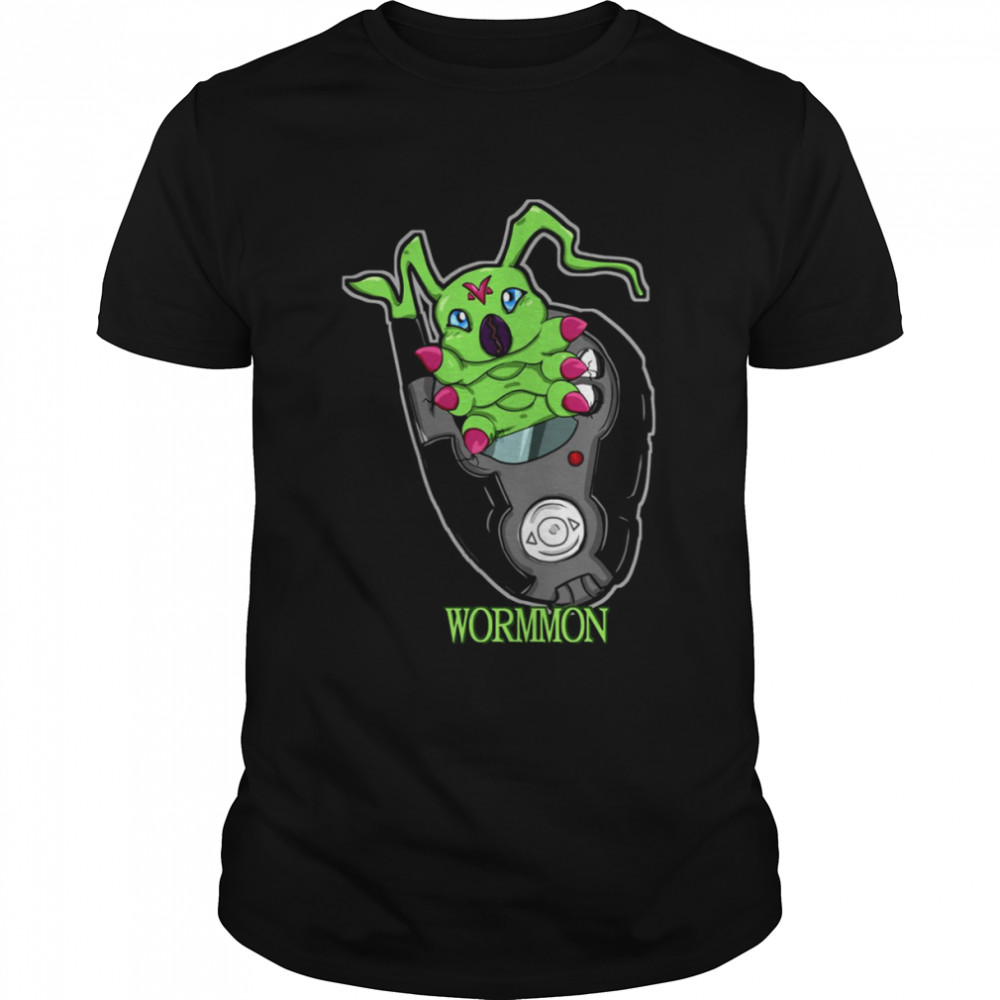 Wormmon Digimon shirt Classic Men's T-shirt
